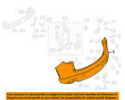 Kdy75022xdbb Mazda Rear Cx-5 Cover 13-14 Bumper-bumper Oem
