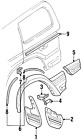 Mb679790 Mitsubishi Genuine Montero Pad