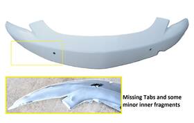 13a64234cp.01 Mclaren 17-23 570s Front Bumper Cover Upper Molding Trim 13a0082cp 13a64234cp Oe