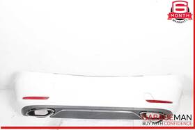 1728800301 Mercedes 17-20 R172 Slc300 Slc43 Amg Rear Bumper Cover Assembly White Oem