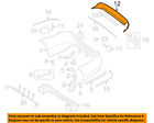 2128855425 Mercedes Cover Mercedes-benz Rear E350 10-13 Oem Bumper-
