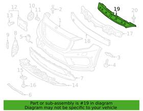156-885-11-02 Mercedes-benz Genuine Bumper Impact Absorber Bracket W300