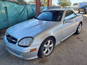 190-58844a Mercedes-benz 2001 2004 Slk230 Oem Complete Rear Bumper Brilliant Silver Assembly