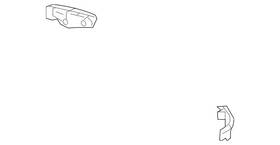 Mercedes-benz 207-880-04-03 Genuine Mercedes-benz Basic Carrier Bumper