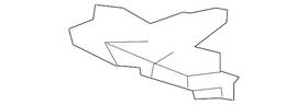 212-885-24-65 Mercedes-benz Genuine Bumper Cover Reinforcement