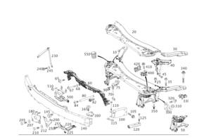 213-626-00-00 Mercedes-benz Genuine Absorber
