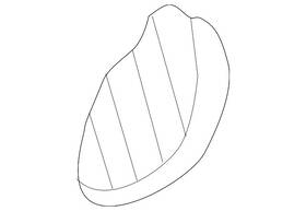 218-885-00-16 Mercedes-benz Genuine Plate