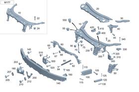 253-620-07-00 Mercedes-benz Genuine Strut