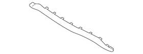253-885-93-06 Mercedes-benz Genuine Trim Cover