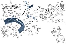 290-885-38-01 Mercedes-benz Genuine Absorber