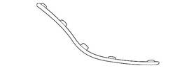 294-885-69-01-64 Mercedes-benz Genuine Trim Molding
