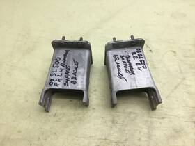 327ch96154 Mercedes-benz Sl500 R230 2003 Rear Bumper Reinforcement Bracket Bar Set Pair 03-06 A