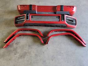 641126330123a125 Mercedes-benz G63 Amg Full Body Front Bumper Rear Fender Flares Oem Factory