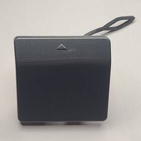 A2038851026 Mercedes-benz 2001-2005 W203 C230 C240 Rear Tow Hitch Cover Cap Grey Gray