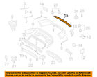 1648840190 Mercedes-benz Rear Mercedes 10-12 Gl350 Bumper-step Pad Oem