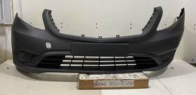 Mb1000502 Mercedes Front Bumper Cover 2016-2021 Metris Without Fog Lights Holes Textured