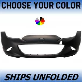 Ma1000243 Micro Rim New Choose Your Color Painted Front Bumper For 2016-2023 Mazda Mx-5 Miata