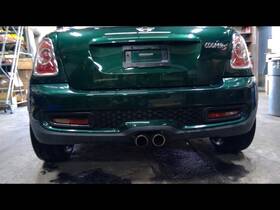 190-50606e Mini Cooper Rear Bumper Convertible 2 Passenger Rdstr Fits 11-15 1488360