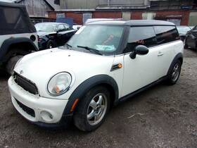 190-50611a Mini Cooper Rear Bumper Base Without Park Assist Fits 11-14 Clubman 1501521