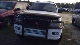 190-58652c Mitsubishi Rear Bumper Fits 99-04 Montero Sport 1166939
