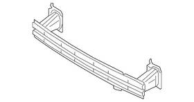 Mitsubishi 62030w000p Genuine Impact Bar