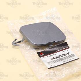 6400f205hc Mitsubishi Genuine Oem Mirage G4 Cover Front Bumper Tow Eye Cap Gray