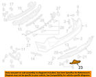 Dp5z17f827a Mkz-bumper Ford Trim-insert Lincoln Oem 13-14
