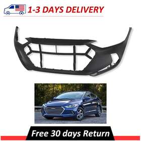 Lsot001835 Moonsport New Front Bumper Cover Primed For 2017 2018 Hyundai Elantra Le Gl Se Korea Built