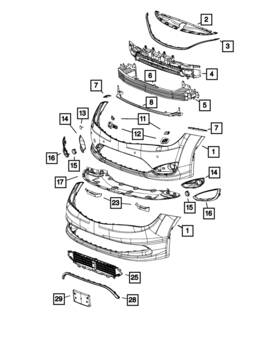5sd10sz0ac Mopar Genuine Surround Right