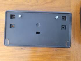 68110317aa Mopar 2012-2019 Fiat 500 License Plate Bracket Holder Kit Genuine