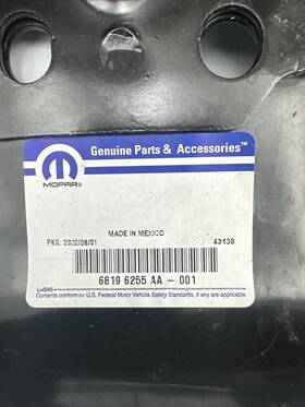 68196255aa Mopar 13-18 Ram 4500 5500 Bumper Bracket Left Side Oem New