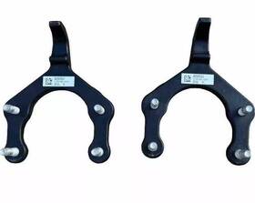68268936ab Mopar 2018-2023 Jeep Wrangler Jl Jt Oem Front Bumper Stock Tow Hooks