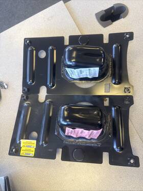 68306921aa Mopar 68306920aa 2019-2022 Ram 1500 Front Bumper Brackets Steel Pair Set Of 2 Aftermarket