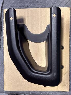 82215115ab Mopar Oem 2018-2025 Jeep Wrangler Jl Gladiator Jt Steel Front Bumper End Cap Left Side