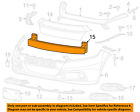 68082361ab Mopar Bumper Accessory Parts Oem