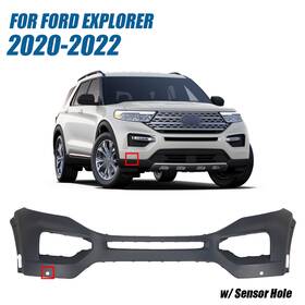 Lb5z-17d957-aaptm Motor Dream2024 Fit For 2020-2022 Ford Explorer Front Bumper Cover Without Park Sensor Holes Primed