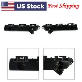 77us Motorshop 550725775658 Front Side Bumper Support Bracket For Chrysler 300 2011-20 Black Left And Right Us