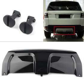 Motorshop168 550731276927 Black Rear Bumper Cover Trim Plate Board For Range Rover Sport 52f 2014-17
