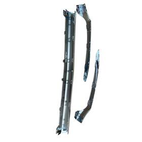 2058851574 Mpartcare Front Bumper Lower Lip Molding Trim For Mercedes-benz W205 Amg 2015-2018 Chrome
