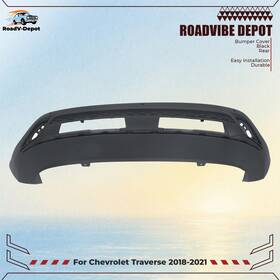 359348 Munirater Replacement Rear Bumper Cover With 4 Sensor Holes For Chevrolet Traverse 2018-2021