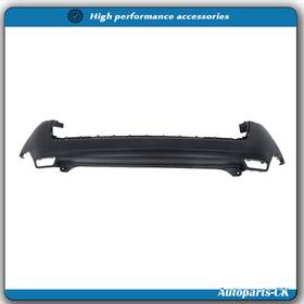 Ack3161674 Munirater New For 2019-2023 Jeep Cherokee Rear Lower Bumper Cover Fascia Black Plastic