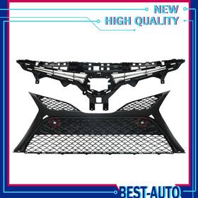 Be152272x Munirater Front Bumper Upper Lower Grilles Assembly For Toyota Camry Se Xse 2018 2019 2020