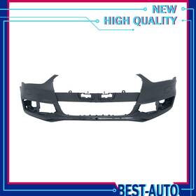 Be263562x Munirater Abs Plastic Front Bumper Cover Fit For 2013 2014 2015 2016 Audi A4 S4 Quattro