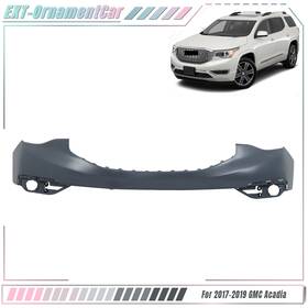 Eot258778e Munirater Front Bumper Cover Upper Black 84286368 Without Holes For 2017-2019 Gmc Acadia