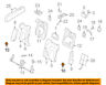 N90488005 Audi Oem Quattro Front Bumper Grille Nut
