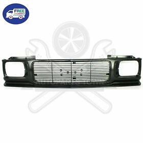 Gm1200230 New Fits 1991-93 Gmc Sonoma 91-94 Jimmy Front Grille Textured 15661740