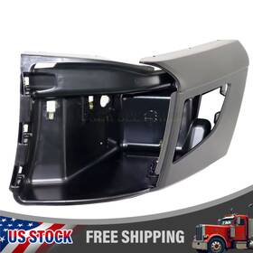 Sav0122 Newbee New Driver Side Left Corner Bumper For 2018-2024 Volvo Vnl With Fog Light Hole