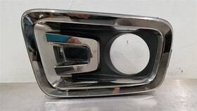 105-60005c Nissan 18 Titan Xd Fog Light Driving Bezel Left Driver Chrome