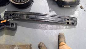 107-10269 Nissan Front Bumper Reinforcement Without Radar Unit Fits 16-19 Sentra 1326667