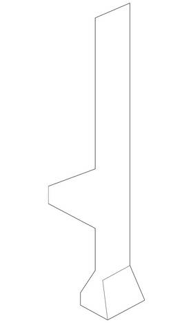 62044-kb51b Nissan Genuine Impact Bar Bracket